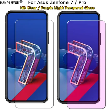 Az Asus Zenfone 7 Pro ZS670KS ZS671KS Törlés / Anti kék Lila Fény Ray Szem Érdekel, Edzett Üveg 9H 2.5 D Képernyő Védő Fólia